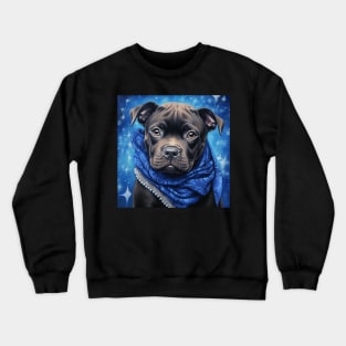 Staffy Puppy Crewneck Sweatshirt